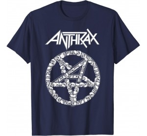 Skull Pentagram Distressed T-Shirt